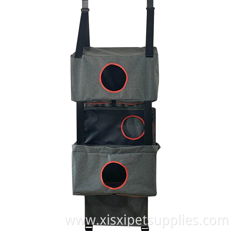 2020 best selling cat cages behind door accept small MOQ with Oxford material cat hammock hanging bed